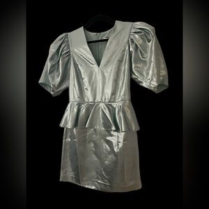 Dusty Blue Rotate Birger Christensen Cocktail Dress